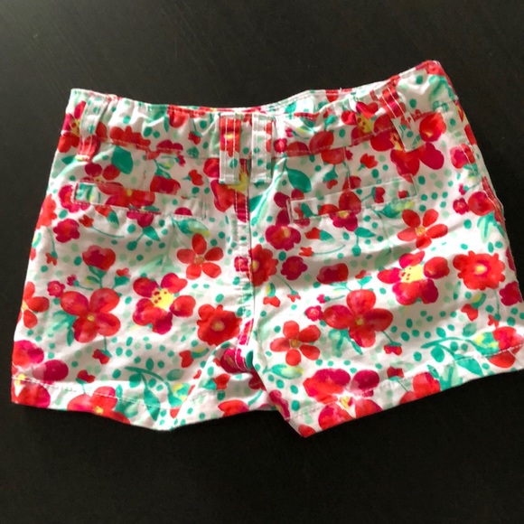 Floral denim shorts - Picture 3 of 3